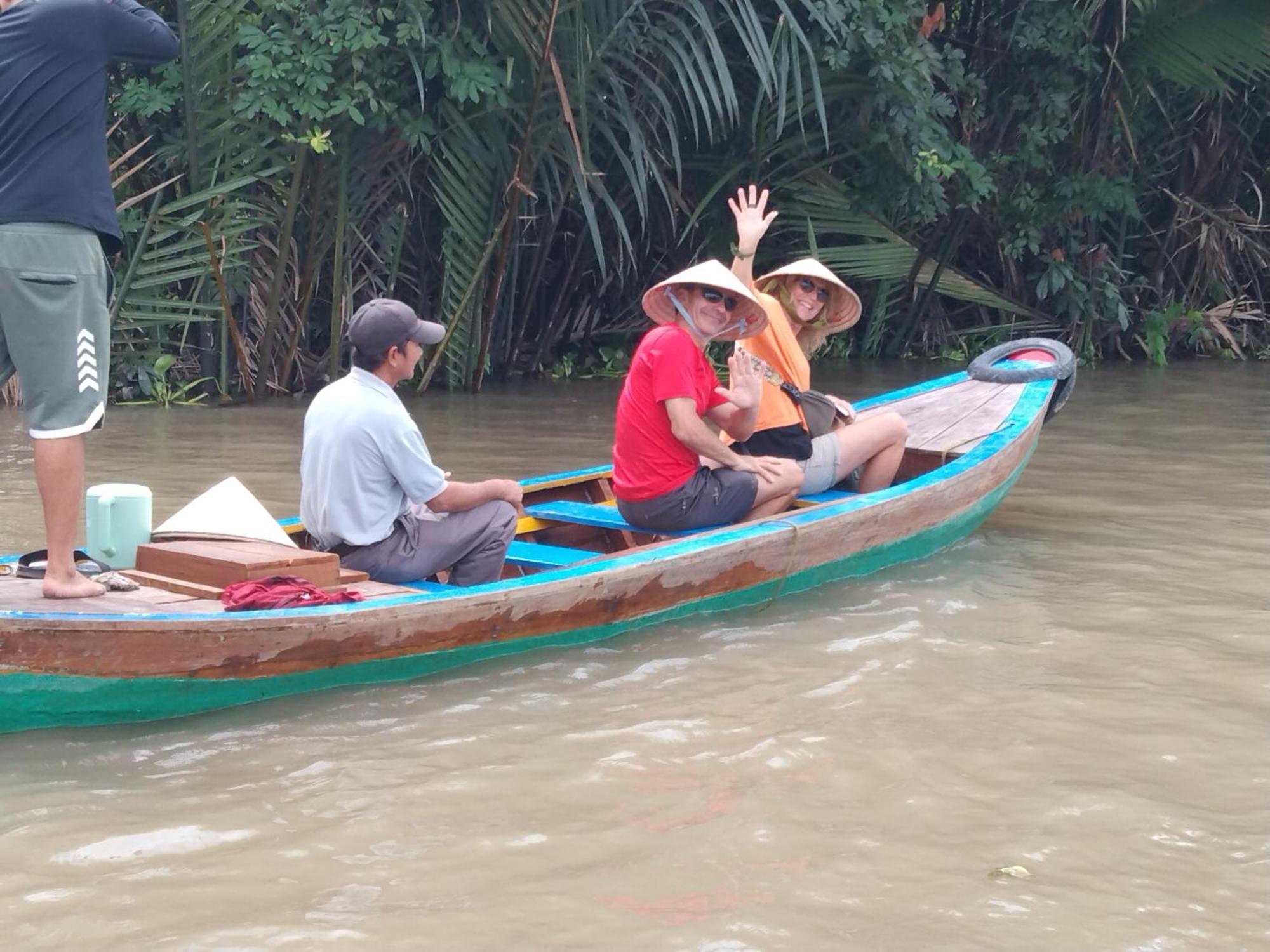 Quoc Phuong Riverside Homestay Ben Tre Kültér fotó