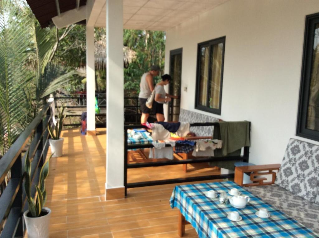 Quoc Phuong Riverside Homestay Ben Tre Kültér fotó